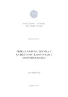 prikaz prve stranice dokumenta Prikaz baruna Trenka u književnosti, novinama i historiografiji.