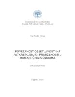 prikaz prve stranice dokumenta Povezanost osjetljivosti na potkrepljenja i privrženosti romantičnim vezama