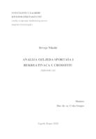 prikaz prve stranice dokumenta ANALIZA OZLJEDA SPORTAŠA I REKREATIVACA U CROSSFITU