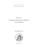 prikaz prve stranice dokumenta Terapijska hipotermija u asfiktične novorođenčadi