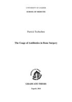 prikaz prve stranice dokumenta The usage of antibiotics in bone surgery