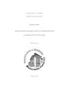 prikaz prve stranice dokumenta Analiza smrtnosti od ishemijske bolesti srca u Republici Hrvatskoj u razdoblju od 2014. do 2019. godine