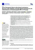 prikaz prve stranice dokumenta Novel Therapeutic Effects in Rat Spinal Cord Injuries: Recovery of the Definitive and Early Spinal Cord Injury by the Administration of Pentadecapeptide BPC 157 Therapy