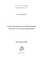 prikaz prve stranice dokumenta Analozi gonadotropin oslobađajućeg hormona u humanoj repodukciji