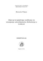 prikaz prve stranice dokumenta Utjecaj terapijskoga vježbanja na smanjenje sakroilijakalne disfunkcije u trudnoći 