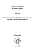 prikaz prve stranice dokumenta Učestalost komponenata metaboličkog sindroma i masne jetre u bolesnika s teškom bakterijskom infekcijom