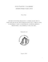 prikaz prve stranice dokumenta Oportunističke bolesti u osoba koje žive s virusom humane imunodeficijencije u državama Europske unije i Europskog gospodarskog prostora u razdoblju 2016. do 2021.