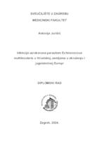 prikaz prve stranice dokumenta Infekcija uzrokovana parazitom Echinococcus multilocularis u Hrvatskoj, zemljama u okruženju i jugoistočnoj Europi