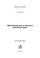 prikaz prve stranice dokumenta Ciljevi liječenja žena sa sindromom policističnih jajnika