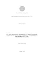 prikaz prve stranice dokumenta Razvoj novoga bioprocesa proizvodnje mliječne kiseline