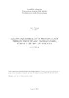 prikaz prve stranice dokumenta Djelovanje hidrolizata proteina lana tijekom induciranog oksidacijskog stresa u CHO DP-12 stanicama