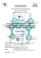 prikaz prve stranice dokumenta Preparation and characterization of adamantyl derivatives of feroccene peptides and study of their interaction with liposomes as model membranes