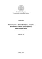 prikaz prve stranice dokumenta Kiselo-bazna i elektrokemijska svojstva meso(ortho- i meta-N-alkilpiridil)manganoporfirina