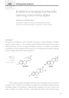prikaz prve stranice dokumenta Endokrina terapija hormonski ovisnog karcinoma dojke