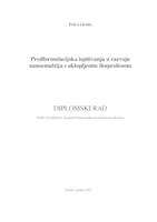 prikaz prve stranice dokumenta Predformulacijska ispitivanja u razvoju nanoemulzija s uklopljenim ibuprofenom