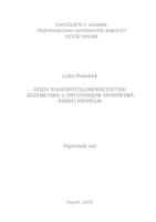 prikaz prve stranice dokumenta Odziv radiofotoluminiscentnih dozimetara u protonskim snopovima niskih energija