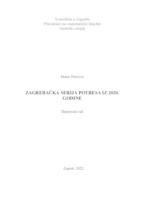 prikaz prve stranice dokumenta Zagrebačka serija potresa iz 2020. godine