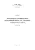 prikaz prve stranice dokumenta Računalno istraživanje vezanja strukturnih derivata azitromicina u peptidil-transferazni centar velike podjedinice ribosoma bakterije Escherichia coli