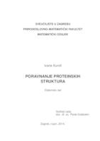 prikaz prve stranice dokumenta Poravnanje proteinskih struktura