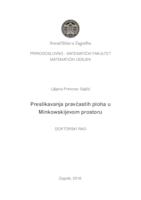 prikaz prve stranice dokumenta Preslikavanja pravčastih ploha u Minkowskijevom prostoru