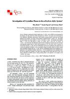 prikaz prve stranice dokumenta Investigation of Crystalline Phases in the α-Fe_2O_3/α-Al_2O_3 System