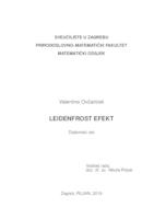 prikaz prve stranice dokumenta Leidenfrost efekt