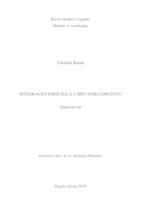 prikaz prve stranice dokumenta Integracija izbjeglica u hrvatsko društvo