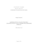 prikaz prve stranice dokumenta Komparativna analiza politika cjeloživotnog učenja odabranih europskih zemalja