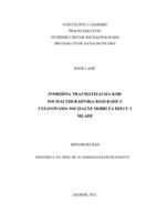 prikaz prve stranice dokumenta Posredna traumatizacija kod socijalnih radnika koji rade u ustanovama socijalne skrbi za djecu i mlade