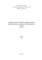 prikaz prve stranice dokumenta Seizmički utjecaji miniranja prilikom iskopa miniranjem kanala usisnog cjevovoda hotela Marjan