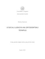 prikaz prve stranice dokumenta Utjecaj lijekova na ortodontsku terapiju 