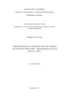 prikaz prve stranice dokumenta Hodnični sustav i razvojni ciklus jelinog valjkastog srčikara, Treptoplatypus oxyurus (Dufour, 1843)