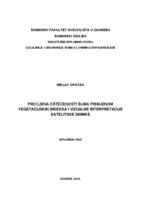 prikaz prve stranice dokumenta Procjena oštećenosti šuma primjenom vegetacijskih indeksa i vizualne interpretacije satelitske snimke