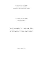 prikaz prve stranice dokumenta Dječji likovni uradak kao komunikacijsko sredstvo